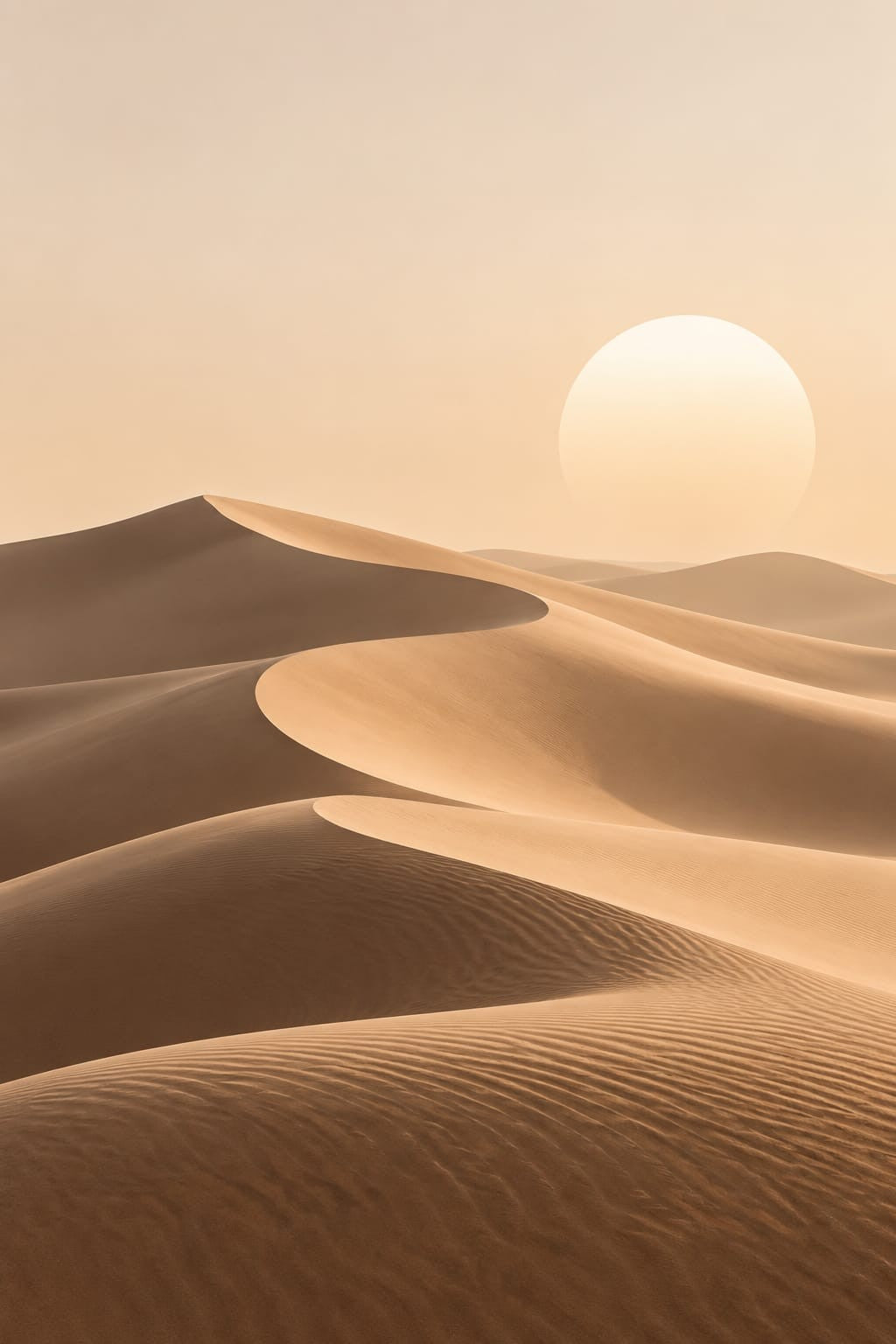 Desert Dunes wall art – Golden Sands – UV printed on ECO Board by Wall Gallery Sri Lanka