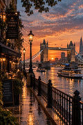 Tower Bridge wall art – London – UV printed on ECO Board by Wall Gallery Sri Lanka