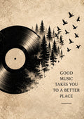 Vinyl Forest wall art – A Better Place – UV printed on ECO Board by Wall Gallery Sri Lanka