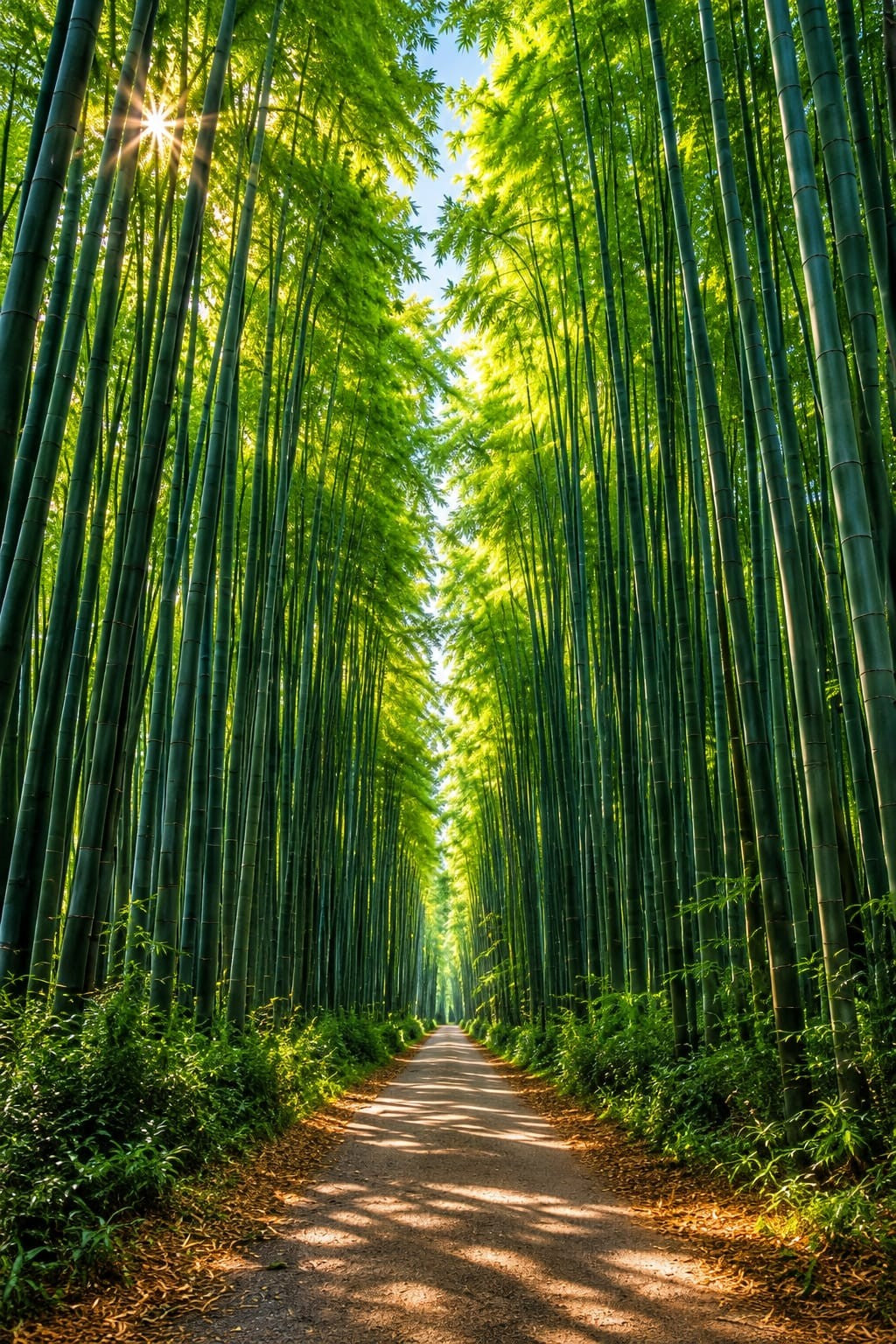 Bamboo Path wall art – Forest Walk – UV printed on ECO Board by Wall Gallery Sri Lanka